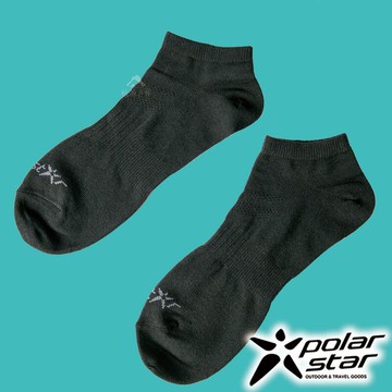 PolarStar 中性排汗踝襪『黑』P18523