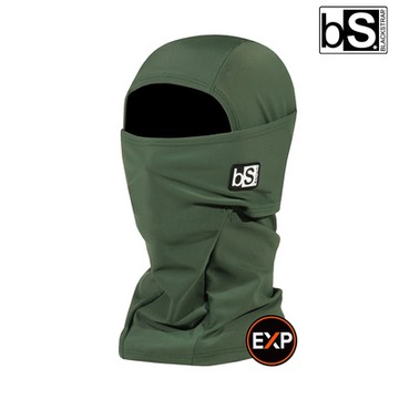 BlackStrap Exp Hood Balaclava-S 素色雙層保暖多功能頭套【Olive/橄欖綠】