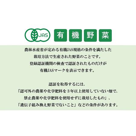 ふるさと納税 有機JAS野菜セット（8種類） 兵庫県