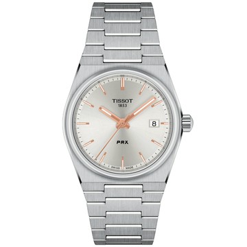 TISSOT 官方授權 PRX 簡約復古石英腕錶-玫瑰金 錶 手錶 送禮 T1372101103100 / T137.210.11.031.00