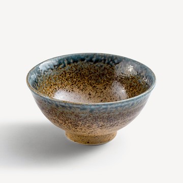 WAGA 古樸拉坯 15.5cm 陶瓷碗｜土棕｜單品