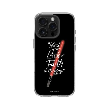 iPhone 16 Pro Clear 透明 - 迪士尼-星際大戰 Star Wars - 原力咒語-光劍系列