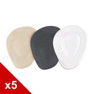 糊塗鞋匠 優質鞋材 H19 矽膠前掌穩足墊 (5雙)