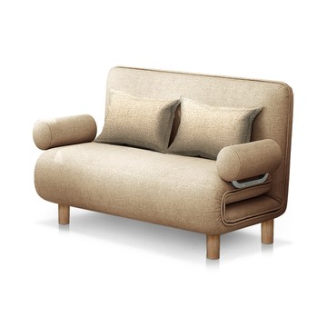 【C'est Chic】Times小時代乳膠升級版沙發床幅100奶茶