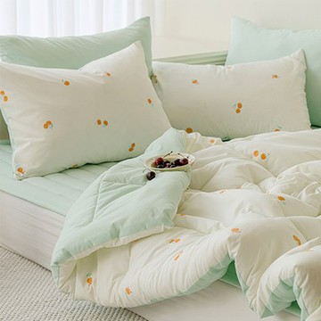 shez Home 韓國製超細纖維棉被 210 x 180cm  櫻桃  Queen Size