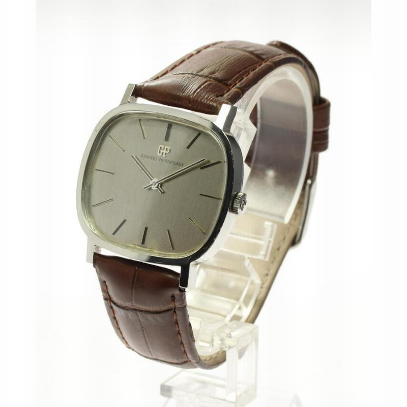 GIRARD-PERREGAUX ジラール・ペルゴ　手巻　ジャンク GIRARD-PERREGAUX】ジラール・ペルゴ アンティーク スクエア 手