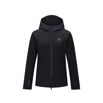 運動外套 WS 2L WOVEN JKT 連帽 梭織 女款 黑色 1912111-008