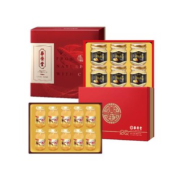 【華齊堂】楓糖燕窩元氣雙蔘飲禮盒超值組(1+1)