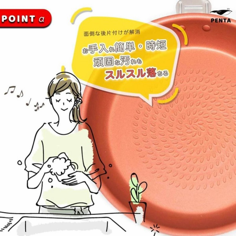 高級フライパンのお店PENTAフライパン 28cm IH直火兼用 公式 28cm×5.3 
