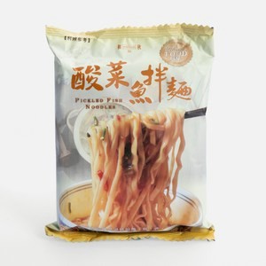 和秋酸菜魚拌麵125g