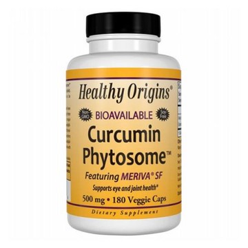 Curcumin Phytosomer Featuring Meriva SF 60 Veg Caps by Healthy Origins