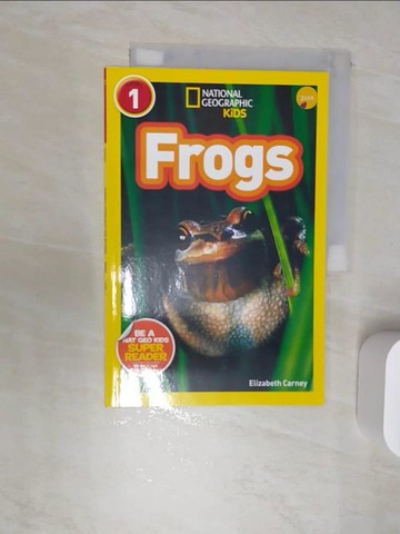 【書寶二手書T5／原文小說_SJD】National Geographic Readers: Frogs!_Carney, Elizabeth