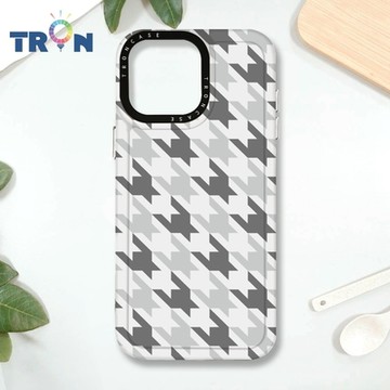 TRON IPHONE 16 PRO MAX 三色千鳥紋 MAGSAFE 磁吸 防摔 太空殼 透黑 手機殼
