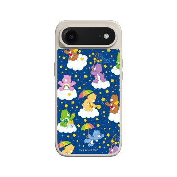 iPhone Air SolidX 貝殼灰 - Care Bears - 夜空星語