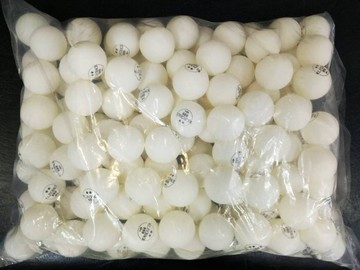 【CRACK 克拉克】 二星球 (虛線) 40+ ABS 練習球/桌球【144顆/袋】