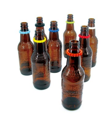 Silicone 矽膠派對辨識酒瓶圈