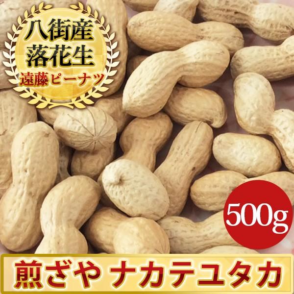 2023年度産 新豆 煎ざや(ナカテユタカ)500g 千葉県八街産落花生