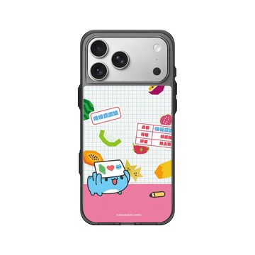 iPhone 17 Pro Max Clear (相機按鈕) 酷墨灰 - 貓貓蟲咖波 Bugcat Capoo - 10th 貓貓蟲咖波特選種