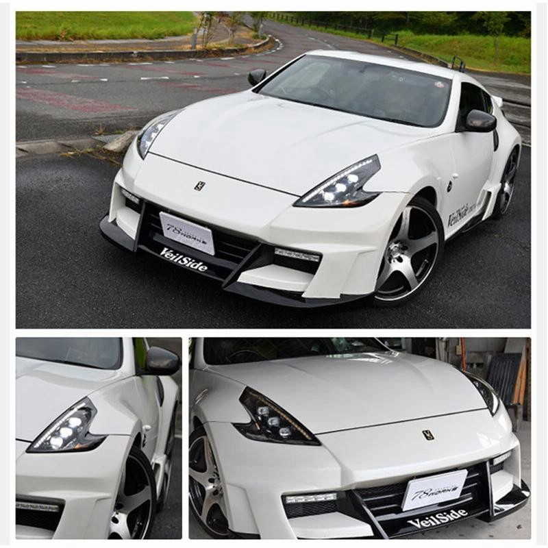 Z34 ヘッドライト 左　フェアレディZ フェアレディZ ヘッドライト Z34 LEDヘッドライト ブラック CBA