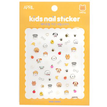 April Korea April Korea April 兒童指甲貼紙 - # A017K 1pack-美容工具