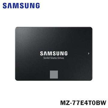 【Samsung 三星】SSD 870 EVO 4TB 2.5吋 固態硬碟(MZ-77E4T0BW)公司貨