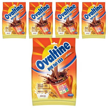 Ovaltine 阿華田 營養巧克力麥芽飲品  20g  13包  5袋