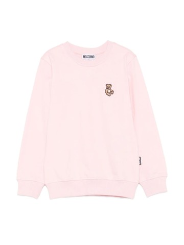 moschino sweatshirt with logo