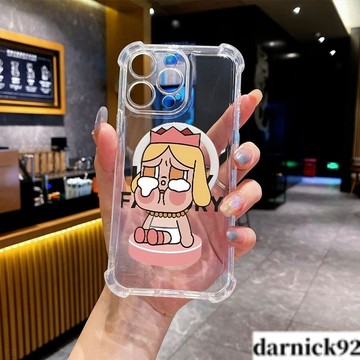 哭娃王子磁吸充電四角氣墊超級防摔i16PROMAX 蘋果iPhone15 14 13 12 11保護殼