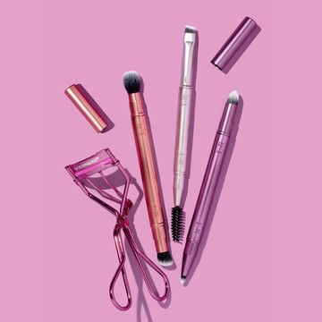 REAL TECHNIQUES Double Time Dual Brush & Lash Set