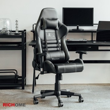 RICHOME WARRIOR魅影電競椅(可調節頸枕)-2色 電競椅 電腦椅 辦公椅 CH1352