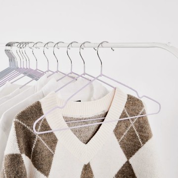 收納職人 不鏽鋼衣架40入/組_(四色任選) - 北歐藍