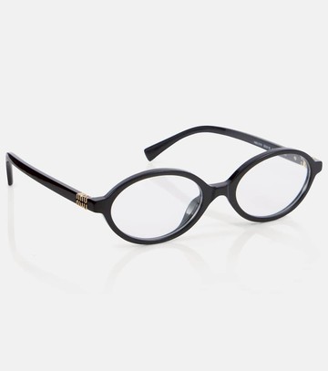Miu Miu Miu Regard oval glasses
