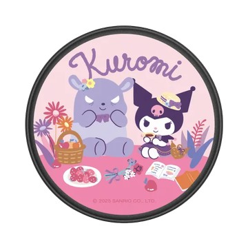 GRIP O (MagSafe 兼容） 黑 - 三麗鷗-酷洛米 Kuromi - 一起去野餐