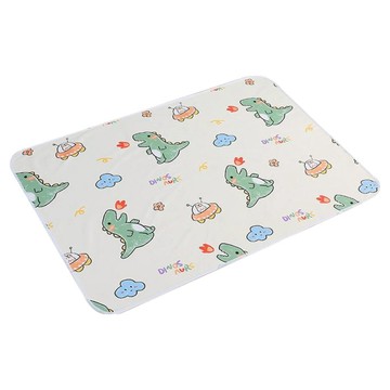 半島良品 多功能防水透氣保潔墊  150 x 100cm  小恐龍 米色