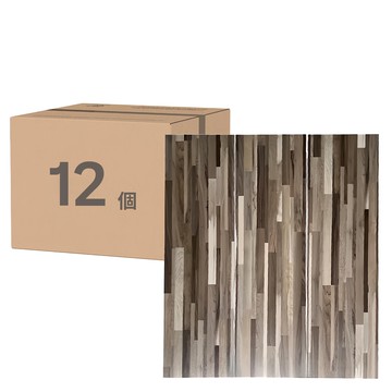 鴻民家飾 超耐磨自黏木紋地板貼 12片裝  木色  6 x 36吋 x 1.5mm