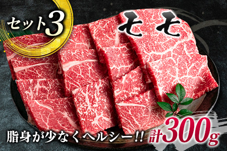 ≪数量限定≫宮崎牛3種お試し焼肉セット(合計900g)　肉　牛　牛肉　国産 DA13-23