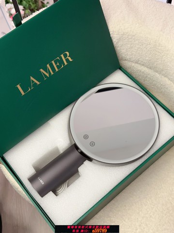 【台灣公司 可打統編】LAMER化妝鏡led帶燈補妝鏡桌面鏡網紅大牌智能梳妝鏡子禮物伴手禮