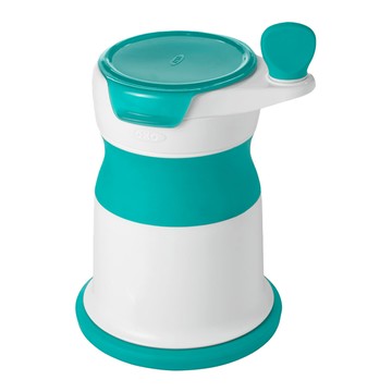 OXO tot 好滋味研磨器-靚藍綠 輕巧好攜帶 不鏽鋼研磨盤 抗菌耐用易清潔  研磨器  1個