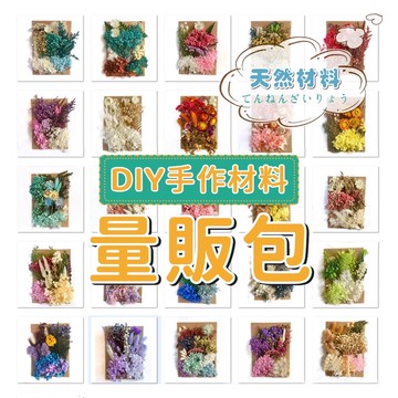 【快速出貨】 乾燥花DIY量販材料包 乾燥花 繽紛天然乾燥花 永生花 乾燥花材 植物果實 花藝材料包 浮游花 蠟燭 浮油