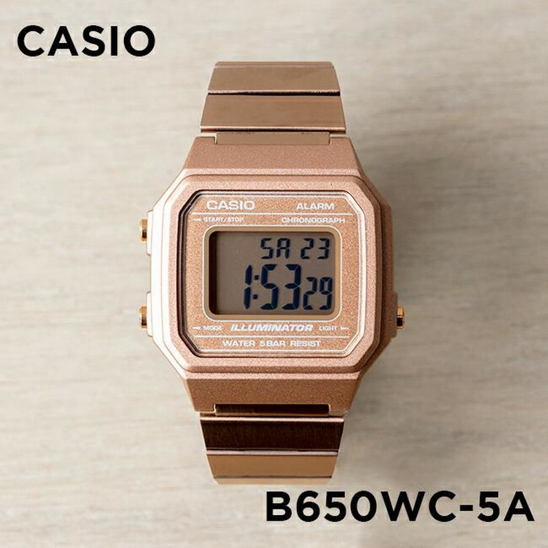 10年保証 日本未発売 CASIO STANDARD カシオ スタンダード B650WC-5A