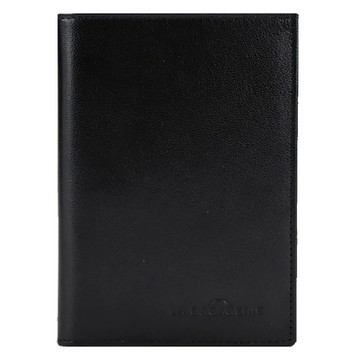 LA BAGAGERIE Louis系列山羊皮名片夾(黑)