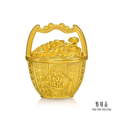 點睛品 聚寶金桶 黃金擺件