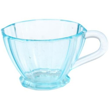 透明亞克力水晶小茶杯子過家家游戲餐具道具擺件場景飾品擺設