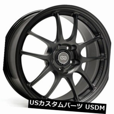 ホイール 4本セット 18x10.5 Enkei PF01 5x114.3 +38ブラックホイール（4個セット）  18x10.5 Enke