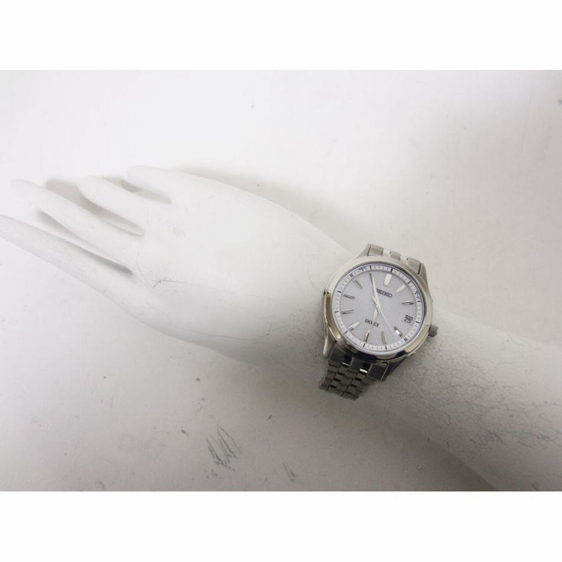 中古】SEIKO DOLCE 白文字盤 ソーラー 7B24-0AV0 セイコー