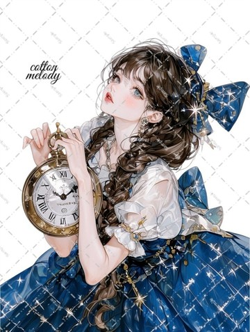 original sticker no.7267 人物貼紙 原創貼紙 人物貼紙 女孩貼紙 原創人物貼紙