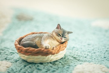 貓咪 客製化寵物手工黏土模型 含配件