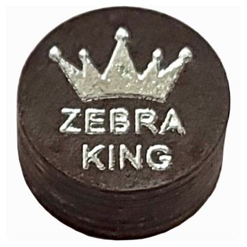 鑽石 斑馬王 撞球皮頭 Q  1個  約14mm