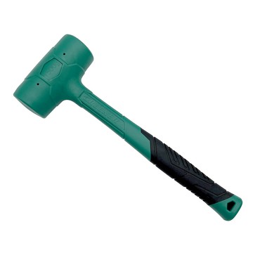【GREENER】無彈力一體式防震橡膠槌 3磅