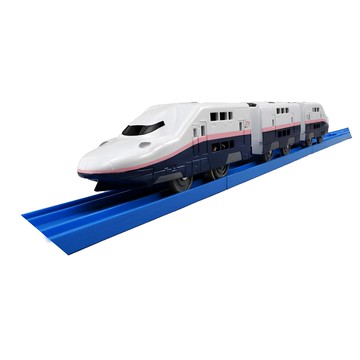 TAKARA TOMY PLARAIL 鐵道王國 S-10 E4系新幹線Max 連結仕樣 838319  1盒  410 x 70 x 40mm  藍白色